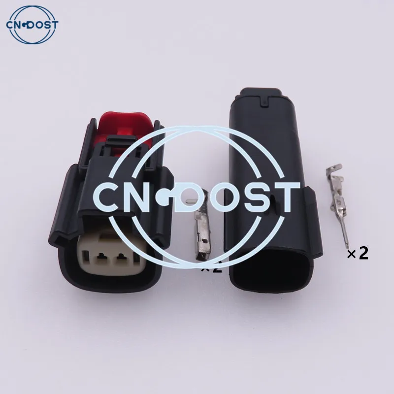 1 Set 2 Pin AC Assembly Car Lamp Connector Auto Temperature Sensor Socket For BUICK EXCELLE VERANO 33471-0201 33481-0201