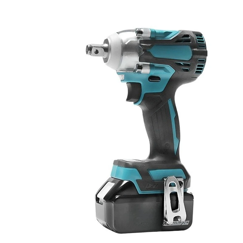 For DTW300 Rechargeable Electric Wrench 18V Brushless Lithium Battery High Torque Wind Cannon Impact Wrench