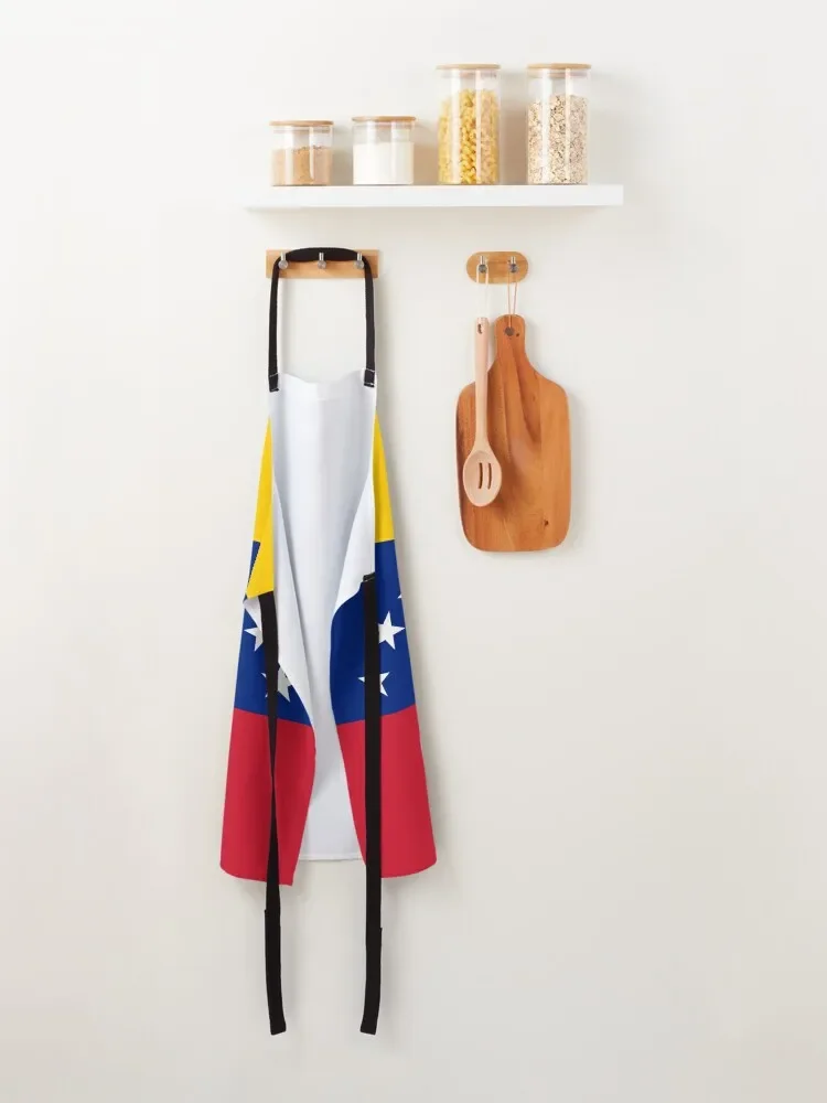 Flag of Venezuela Apron Waterproof Kitchen Woman Funny Children'S Costume Waiter Apron