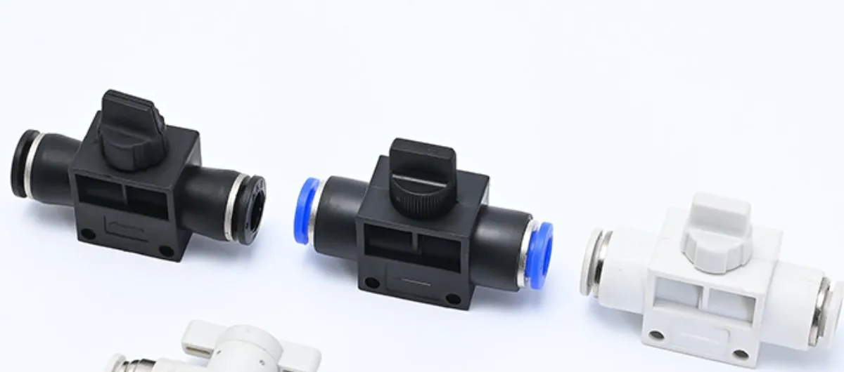 1pcs HVFF Blue White Black Pneumatic Fitting Pipe Connector Tube Air Quick Fittings Water Push In Hose Couping 4mm 6 8 10 12mm