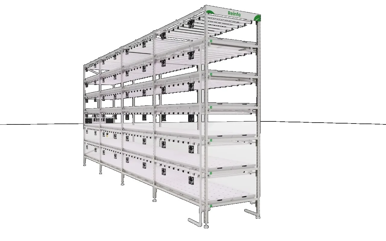 Reinfa Farmhydro: أفضل نظام مائي عمودي لمزارعي الخس التجاري