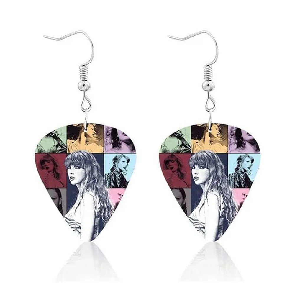 

Taylor Earrings For Women Singer Fans Drop Dangle Acrylic Teardrop Earrings Gift