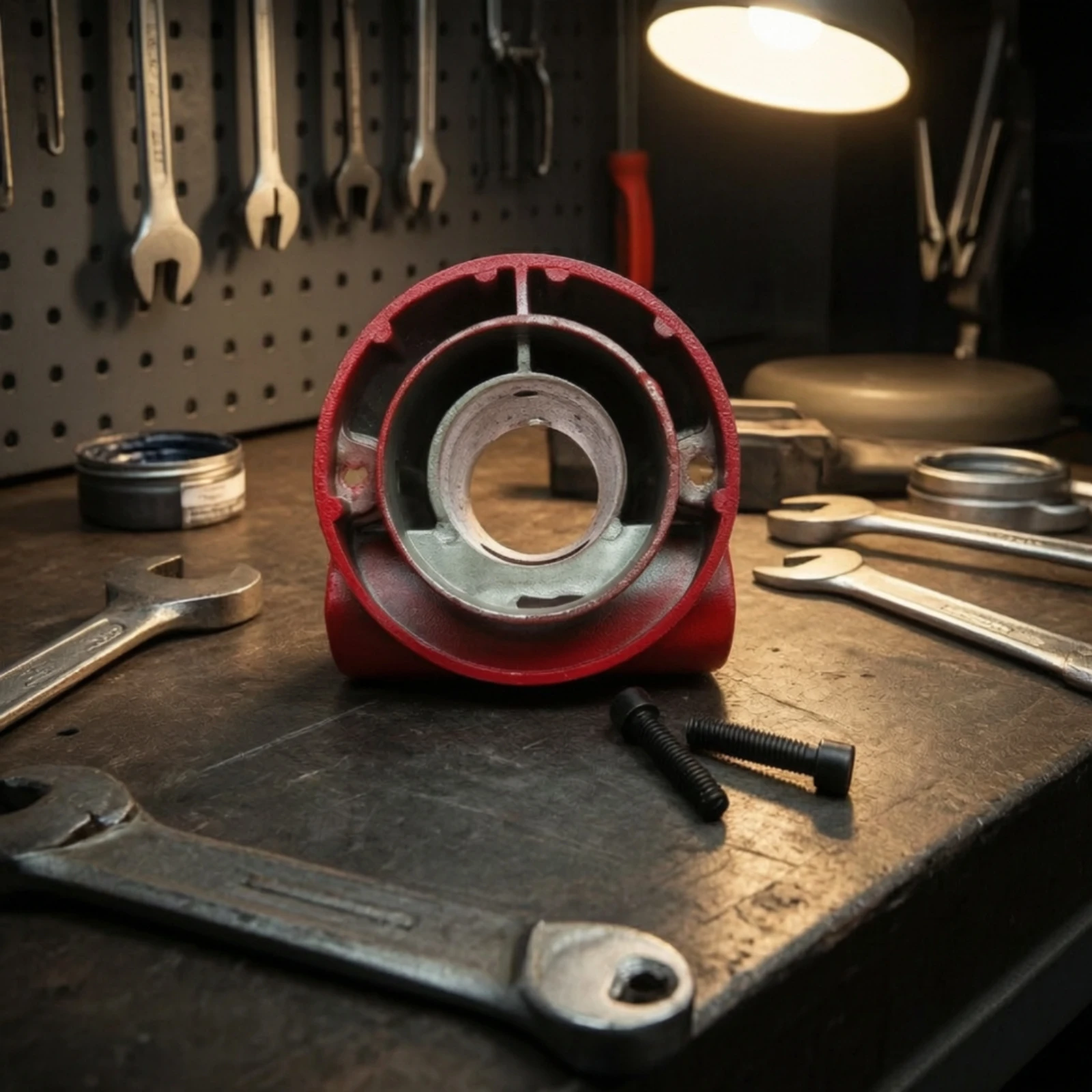 Head Assembly with Screws Heavy-Duty Hardware for Mechanics, Field Repairs, Workshop