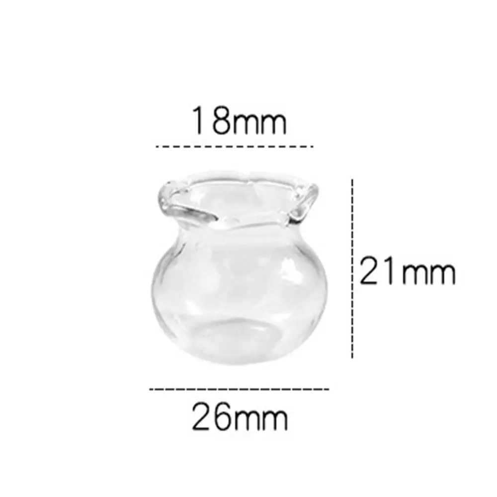 

1/12 Dollhouse Miniature Glass Fish Tank Bowl Aquarium Dollhouse Decals House Ornament