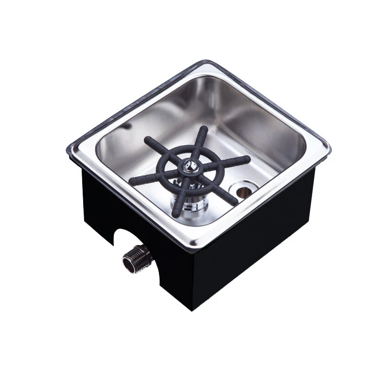 Stainless steel automatic cup washer flushing tank