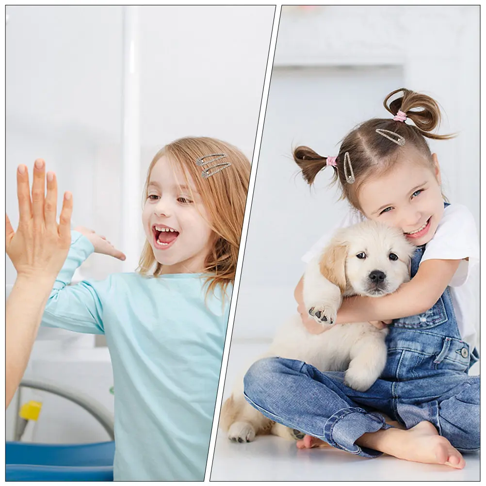 

Набор из 4 металлических заколок-капель с крупными стразами для волос, для женщин, для выпускных вечеров и свиданий