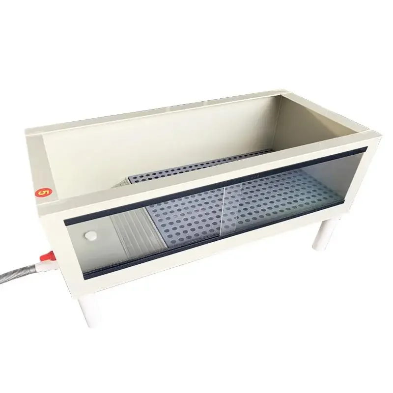Half-water tortoise Huangyuan ecological turtle pond household PP turtle box  box turtle box acrylic transparent sliding