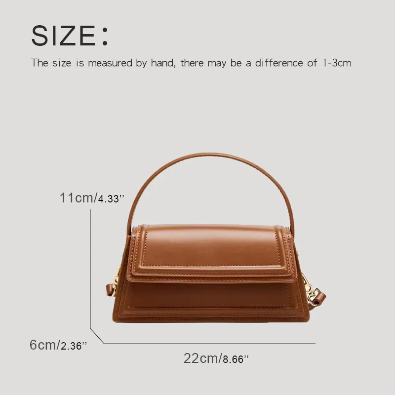 MEDIOW Casual Box City Bags Women Luxury Designer Handbags Purses 2024 New PU Leather Vintage Embossed Top Handle Small Shoulder