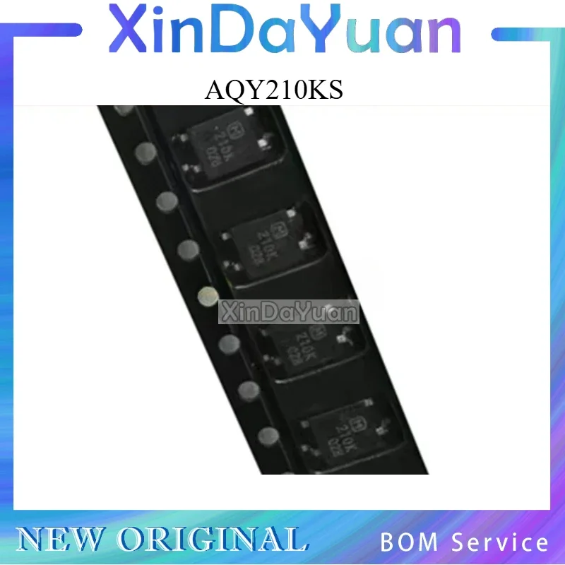 10 pcs AQY210KS SOP-4  (PhotoMOS) AQY210K Solid State Relay -MOS Output