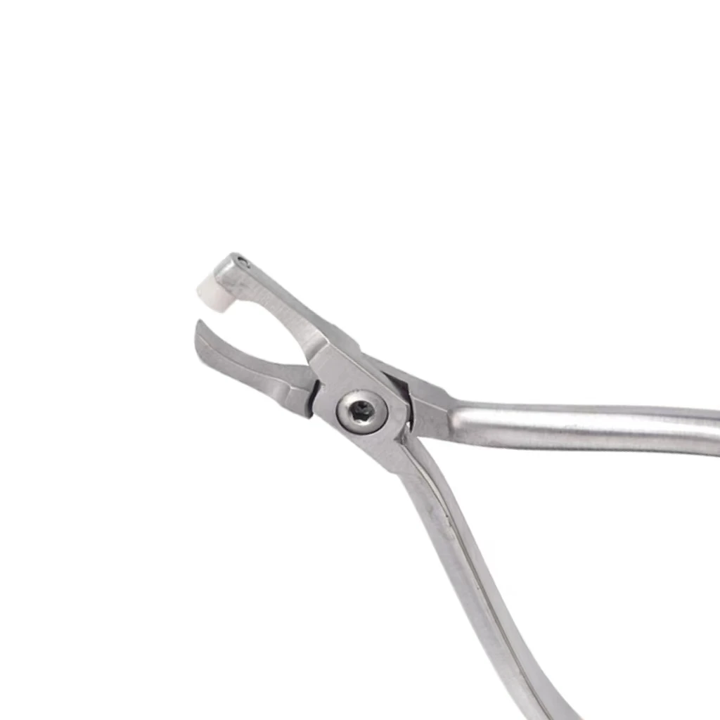 Dental Orthodontic Band Removing Pliers Dental Belt Ring Buccal Tube Bands Removal Forceps Clamp Long Tip Pliers Tools Dentist