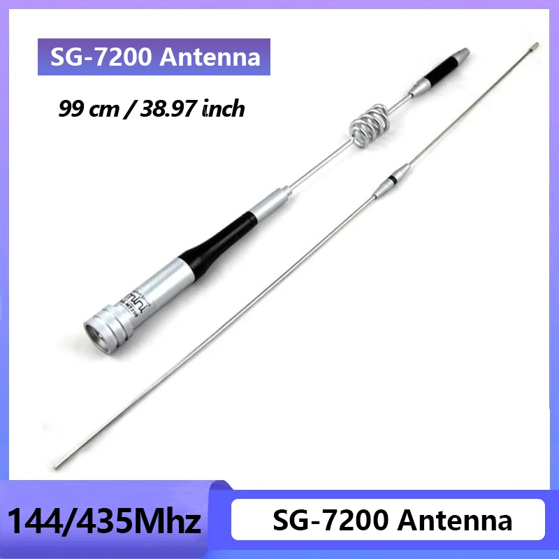 

High Quality SG-7200 144/435Mhz Gain Antenna for QYT KT-8900 KT-8900R KT Long Range Car Radio Ham Transceiver Radio Communicador