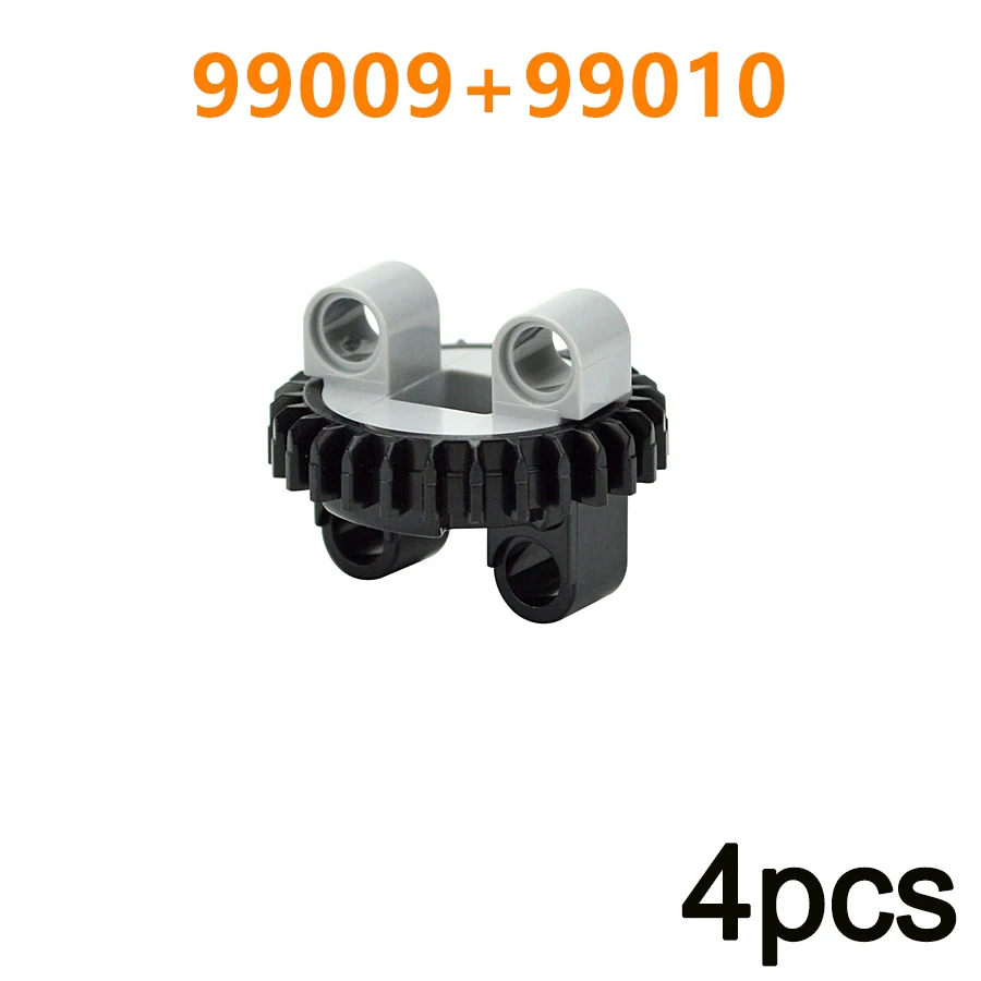 MOC Gear Series Rad-Drehplattform, Achsengestell und Zahnrad 76244, Differential, High-Tech-Teile, Bausteine, Spielzeug 3743 – Detail 6