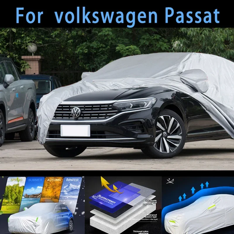 

For volkswagen Passat Car protective cover,sun protection,rain protection, UV protection,dust prevention auto paint protective