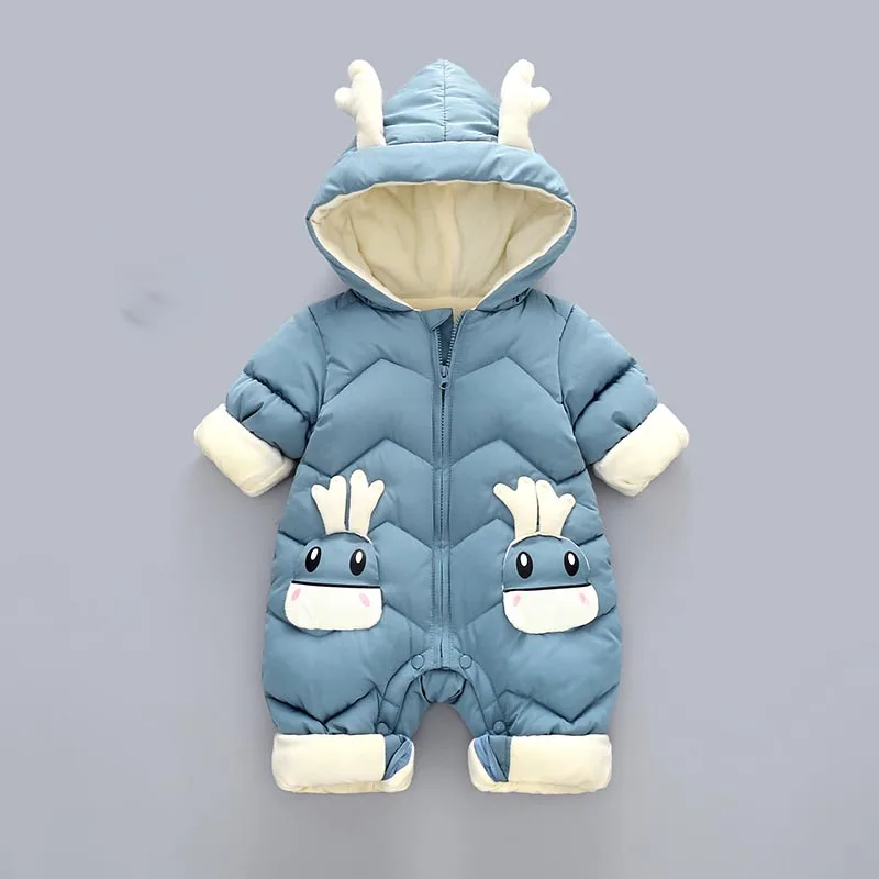

Зимние комбинезоны для младенцев и малышей, стильные детские комбинезоны, цельные костюмы для мальчиков и девочек, верхняя одежда, комбинезоны