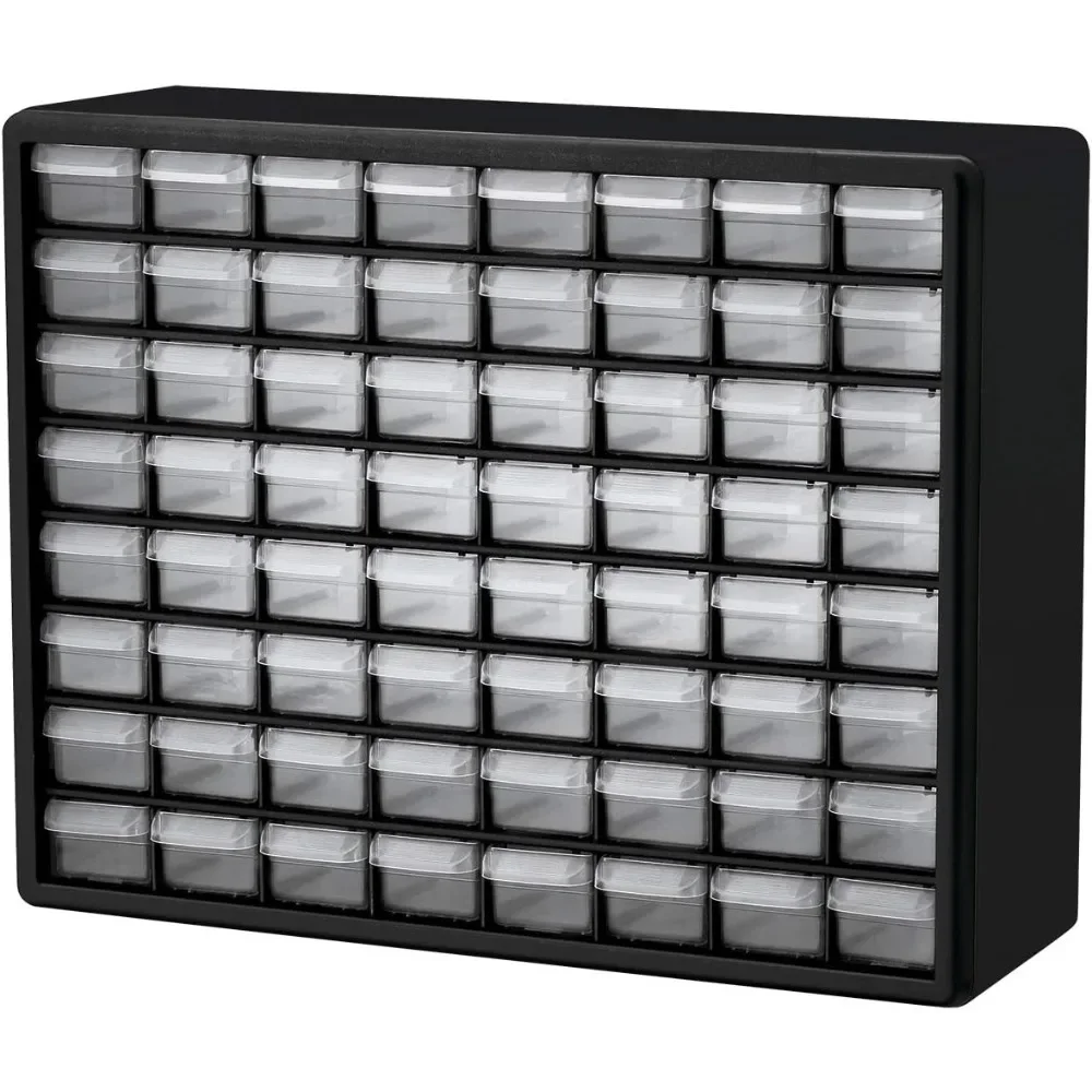 

Tool Box for Mechanics, Tool Box,64 Drawer,Plastic Parts Storage,Hardware and Craft Cabinet Tool Bag,Wheeled Tools,Free Shipping