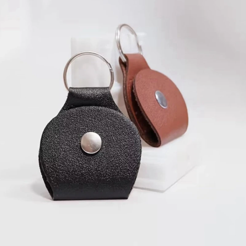 

Держатель для медиатора из искусственной кожи, брелок для медиатора, чехол, чехол для гитарных ключей, сумка для гитарных ключей, подарки для гитариста