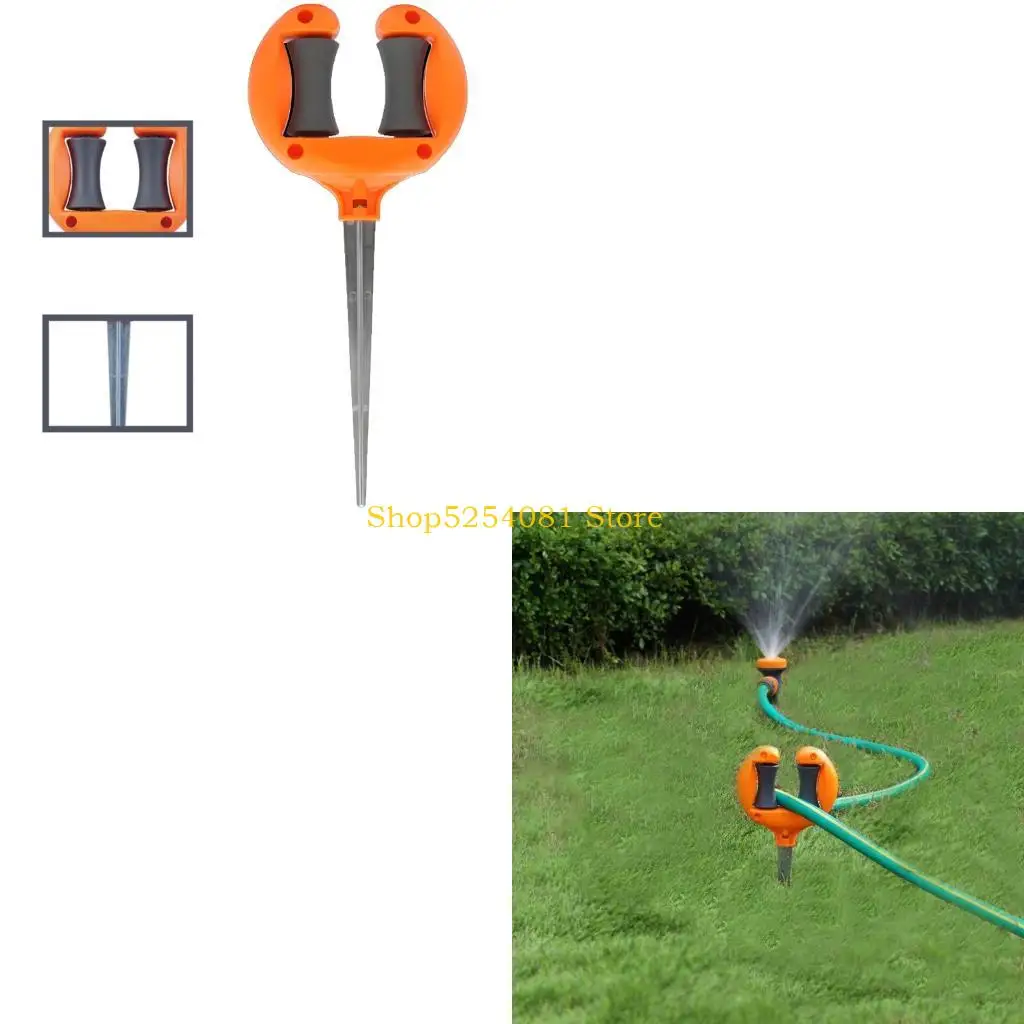 AXYC Garden Hose Guide Top Roller Soft Water Pipe Positioning Garden Water Pipe