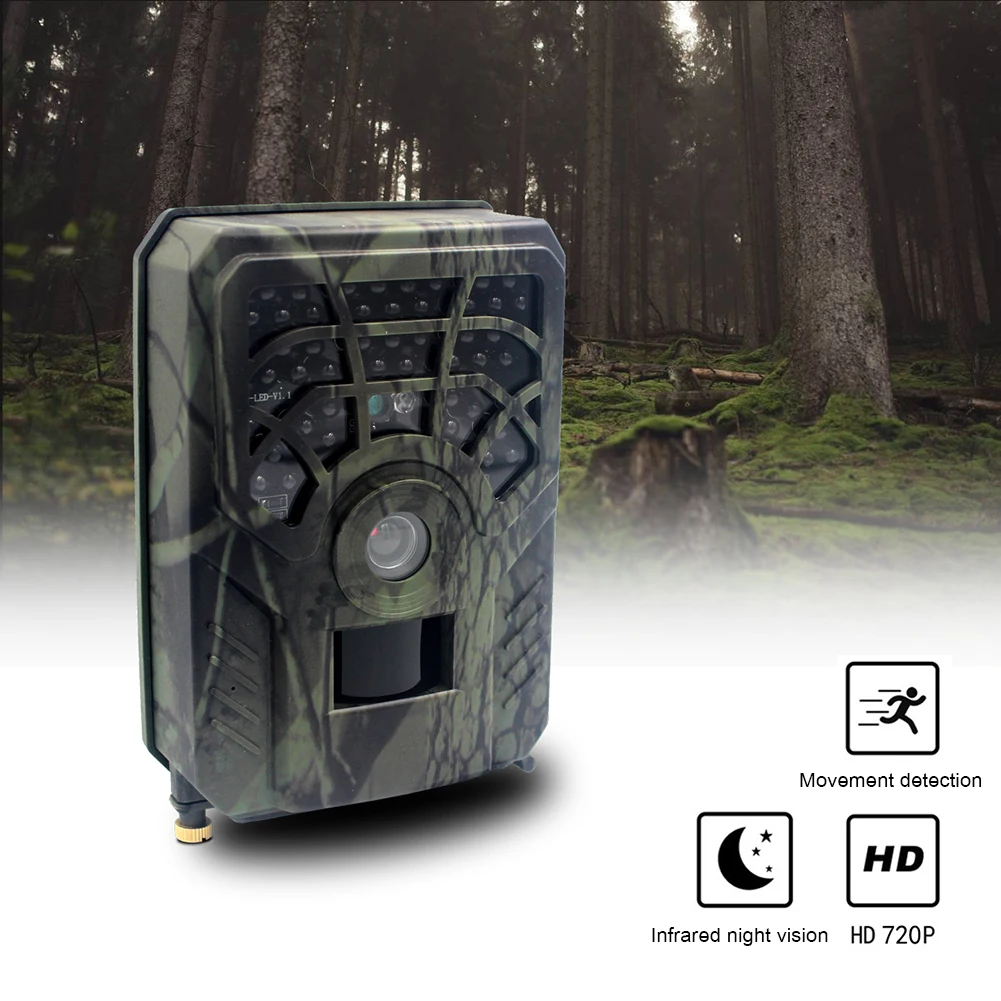 5MP 720P Hunting Camera Wildcamera Wild Surveillance Night Version Photo Track Camping Portable Outdoor Elements