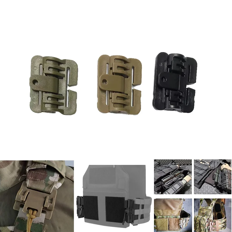 Fast Molle System Side Belt Qd Adapter QD Buckle,Fit Buckle, Shoulder Quick Release Buckle for JPC CPC NCP XPC Vest