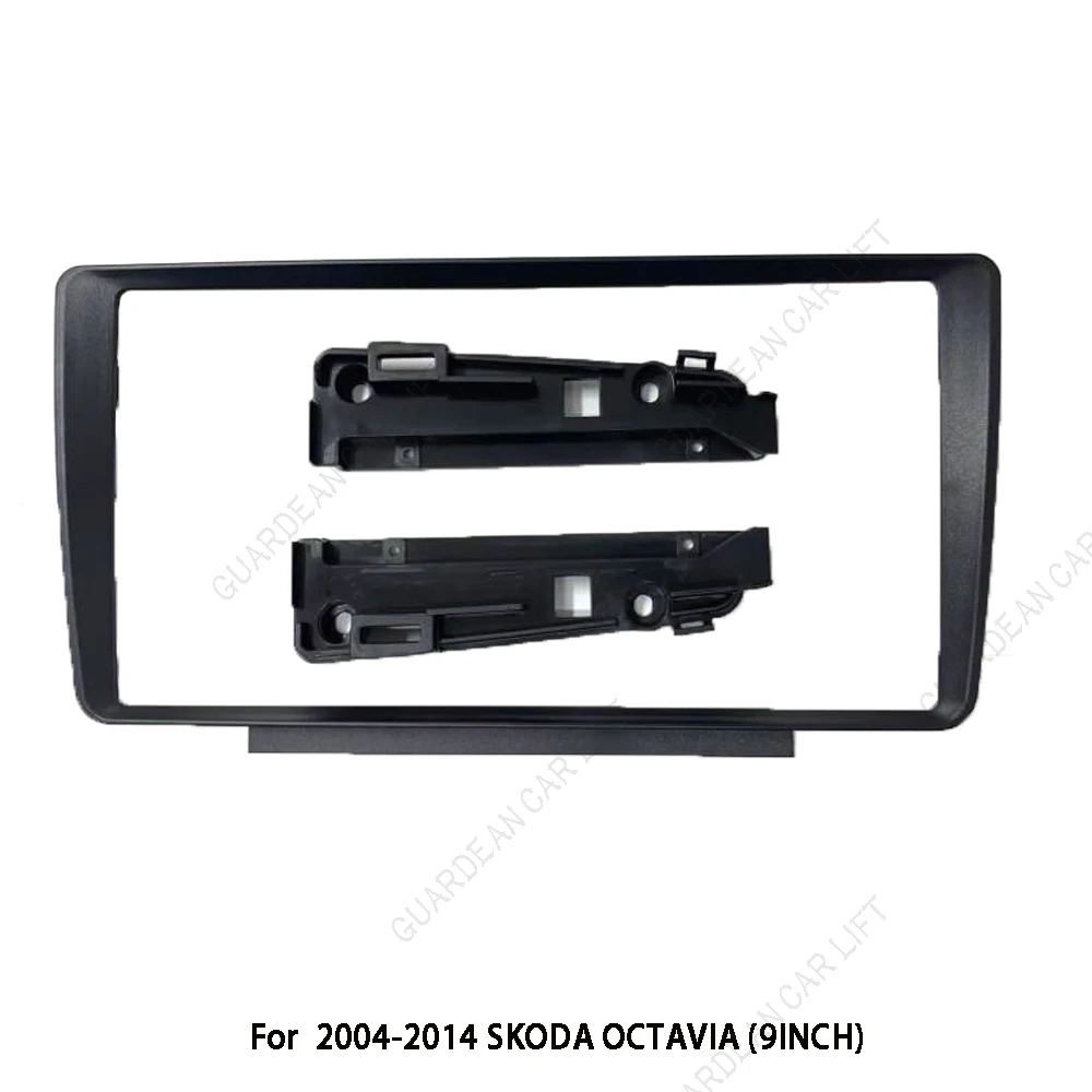 For 2004-2014 SKODA OCTAVIA (9INCH) Car Radio Fascias Android GPS MP5 Stereo Player 2 Din Head Unit Panel Dash Frame Installatio