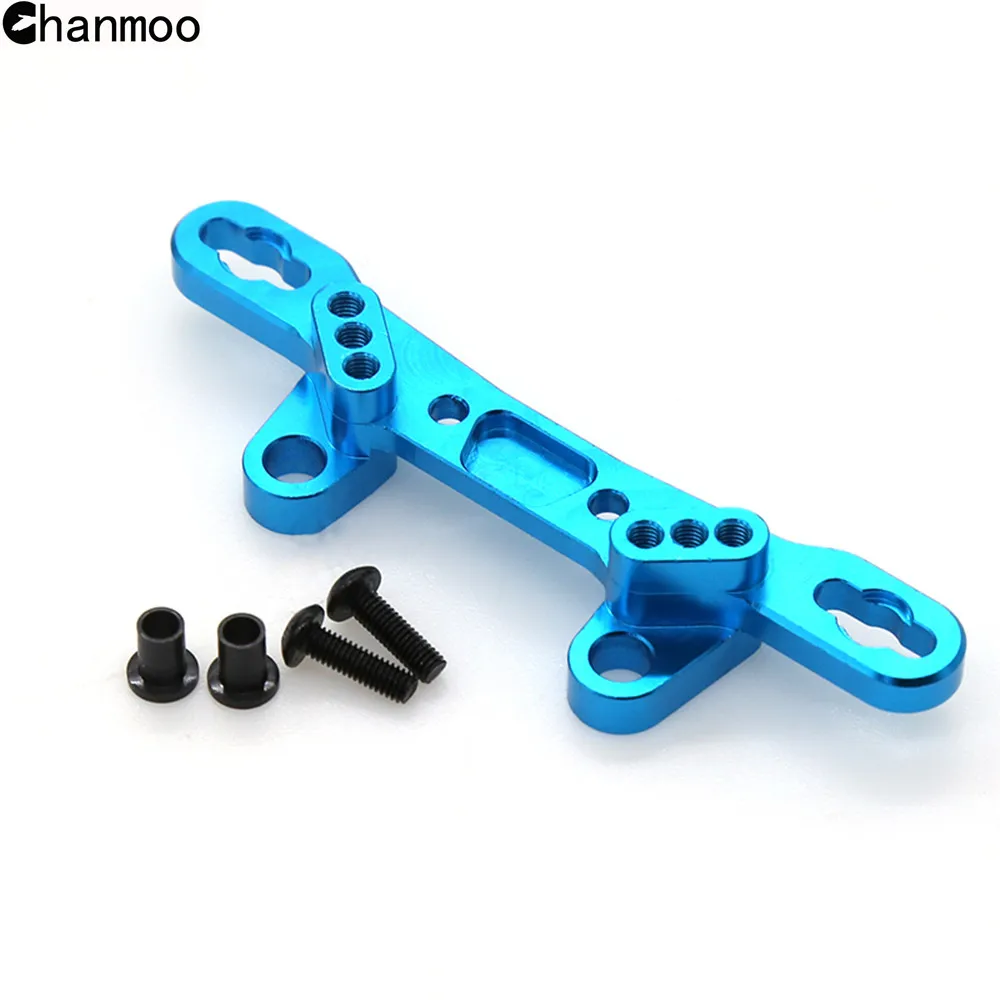 TT-02 Modification Accessory Kit Metal Swing Arm Steering Cup CVD Bumper Motor Base for 1/10 RC Car Tamiya TT02 Upgrade Parts image 3