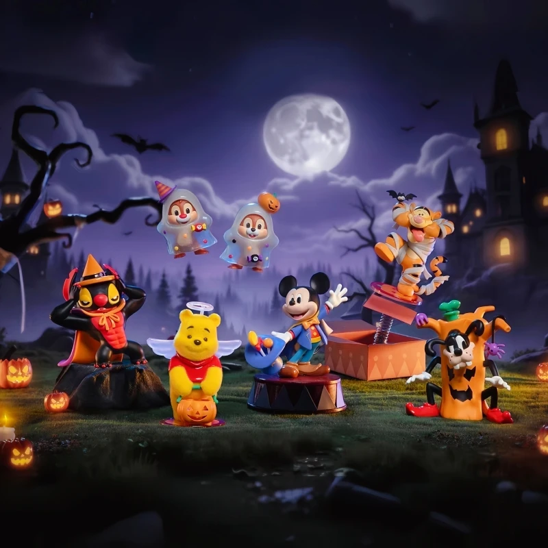 

Лидер продаж Wansheng Wonderfu Night Series Винни-сюрприз слепая коробка модные игровые аксессуары настольная слепая коробка орнамент подарки