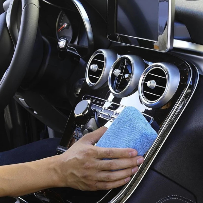 Microfibre Car Wax Applicator Pads Soft Auto Detailing Wax Sponge Rectangle Foam Car Paint Care Polishing Pad Auto Cleaning