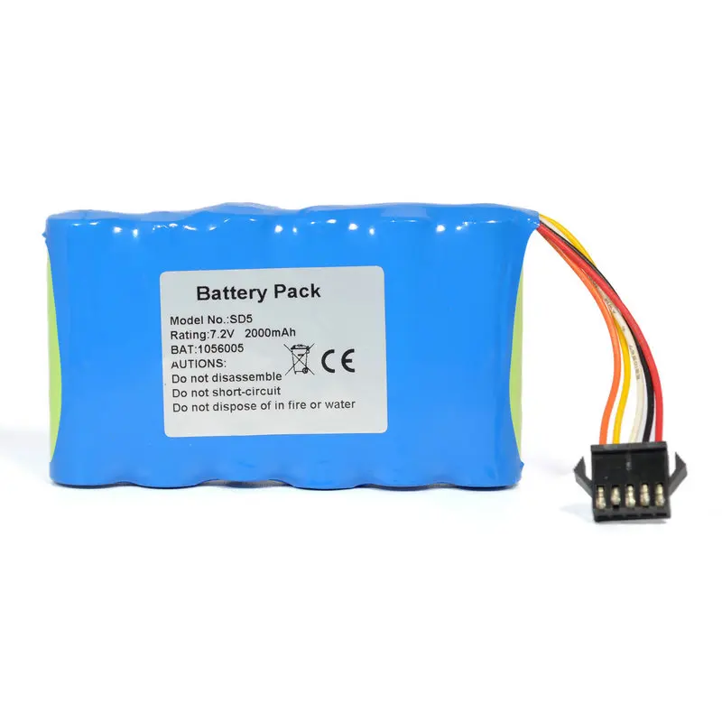 Applicable to FSNH-6XAA2000 SD5 SD6 F2 for EDAN for Vital Signs Monitor Battery