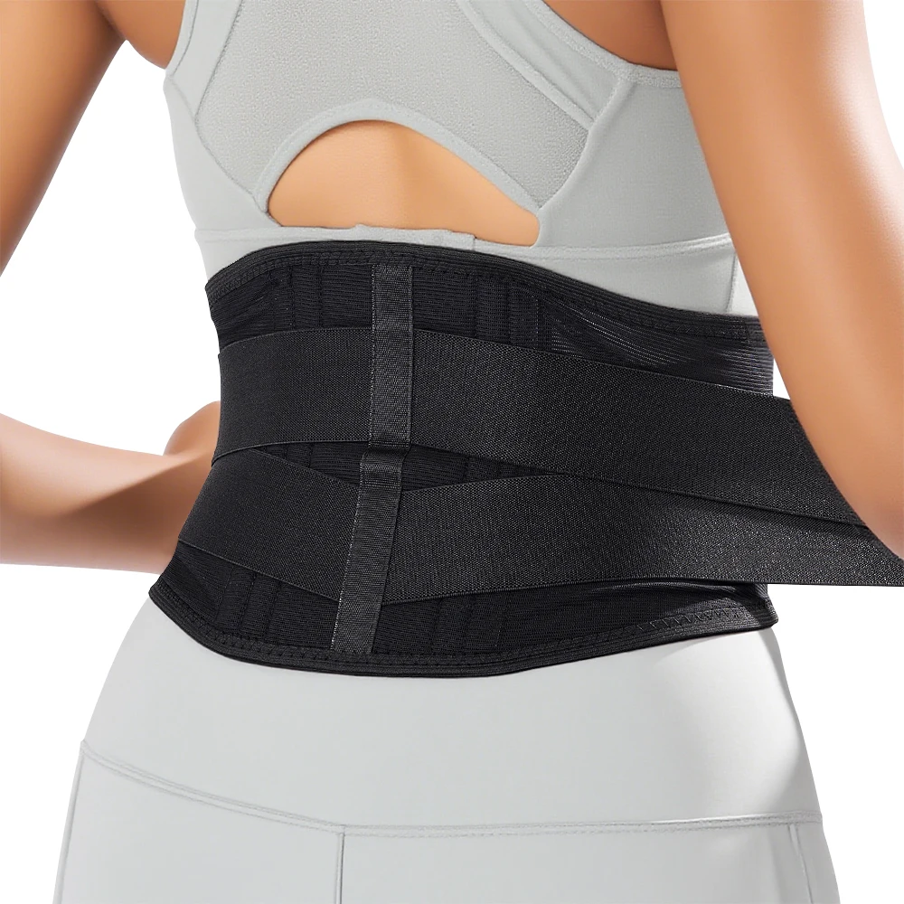 Lower Back Brace for Men and Women, Back Brace for Lower Back, Sciatica,Scoliosis, Herniated Disc with Adjustable Support Straps