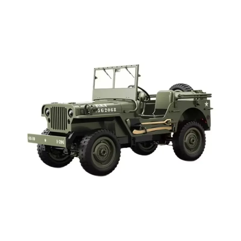 Fern gesteuerte Proportional drossel Offroad-Militär-LKW c8815 Simulation All-Terrain-Offroad-Kletter fahrzeug Modell Witz