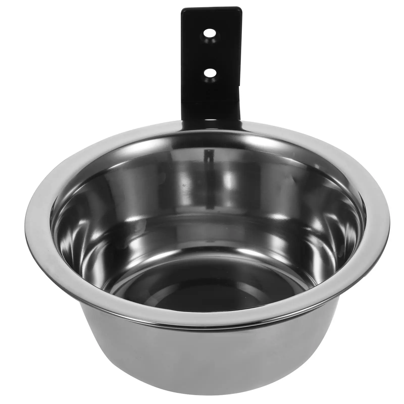 

Elevated Dog Bowl 6 Inch High Wall Mounted Pet Feeding Bowls for Large Medium Dogs Cats Stainless Steel Easy Clean