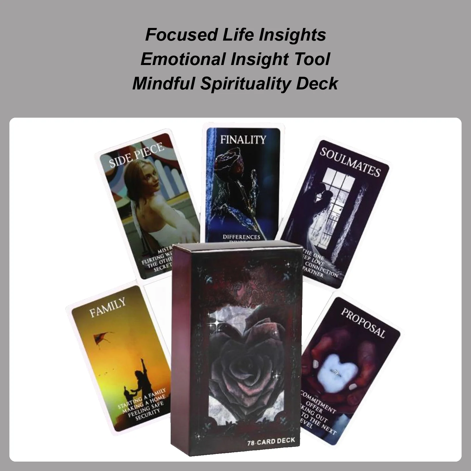 

Карты Таро, 78 шт., обучающие карты Таро на тему любви, позитивный дух, книга Оракул для пар, расписание подарков, сезонов