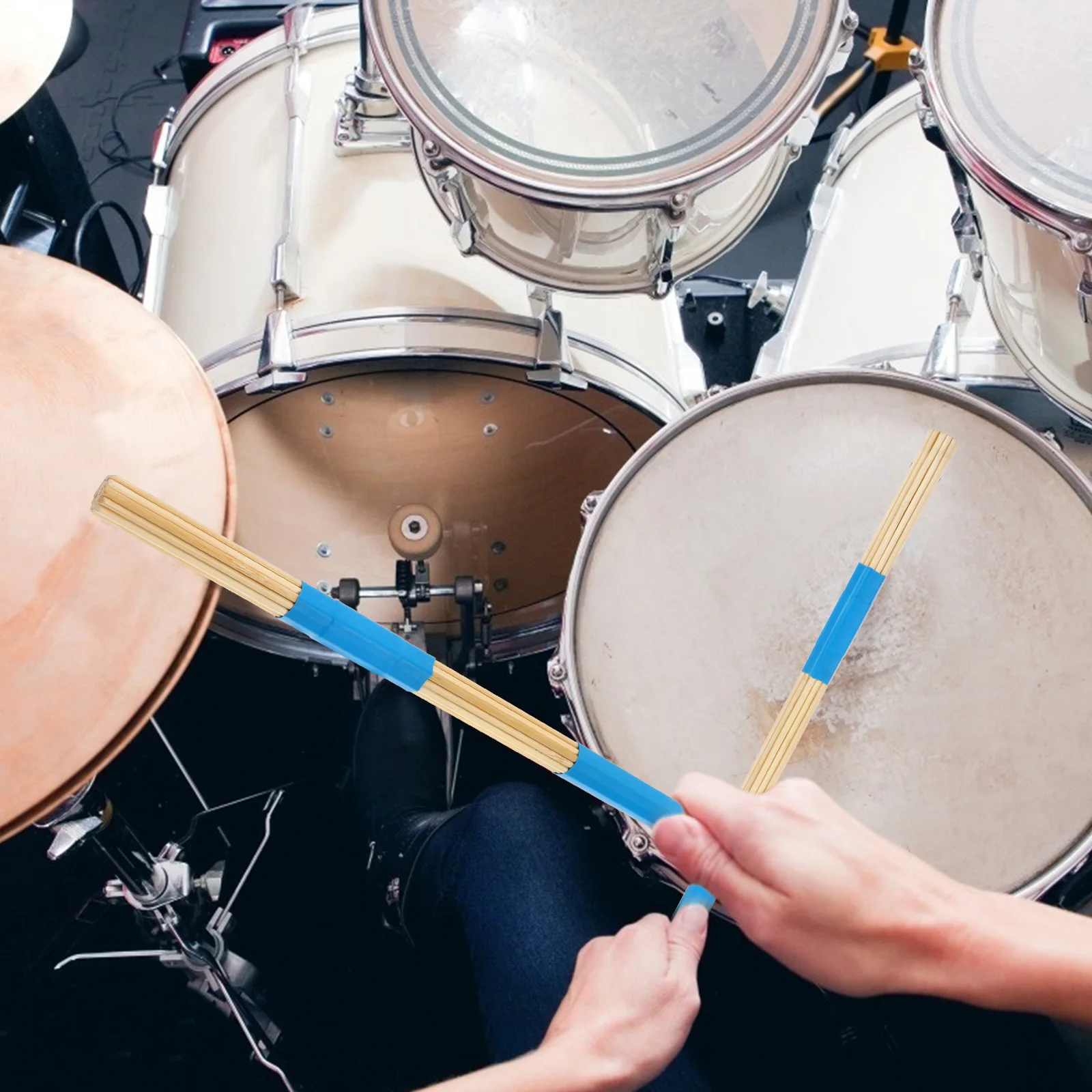 

Wooden Drum Brush Drumsticks Brushes Percussion Aldult Accessory Bamboo Child Jazz