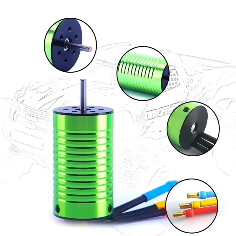 1/16 16101PRO/16102PRO/16103PRO/16201 RC Car Parts Upgraded Brushless Motor ESC Metal Gear Universal Shaft Servo Compatible