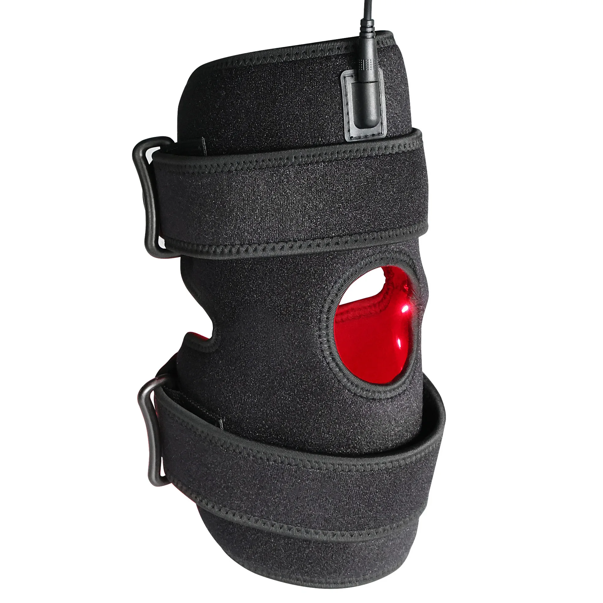 LED Red Light Infrared Physiotherapy Pad, Leg Cramp, Red Blood Tendons, Varicose Veins, Earthworm Leg Blue Veins Bulging