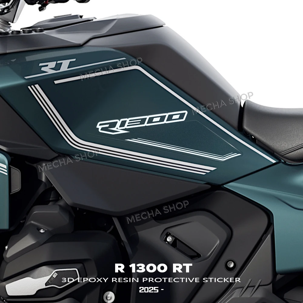 

R1300 RT Stickers Tank pad side Motorcycle 3D Resin Sticker Protection Kit for R 1300 RT 2025 R1300RT Accessories