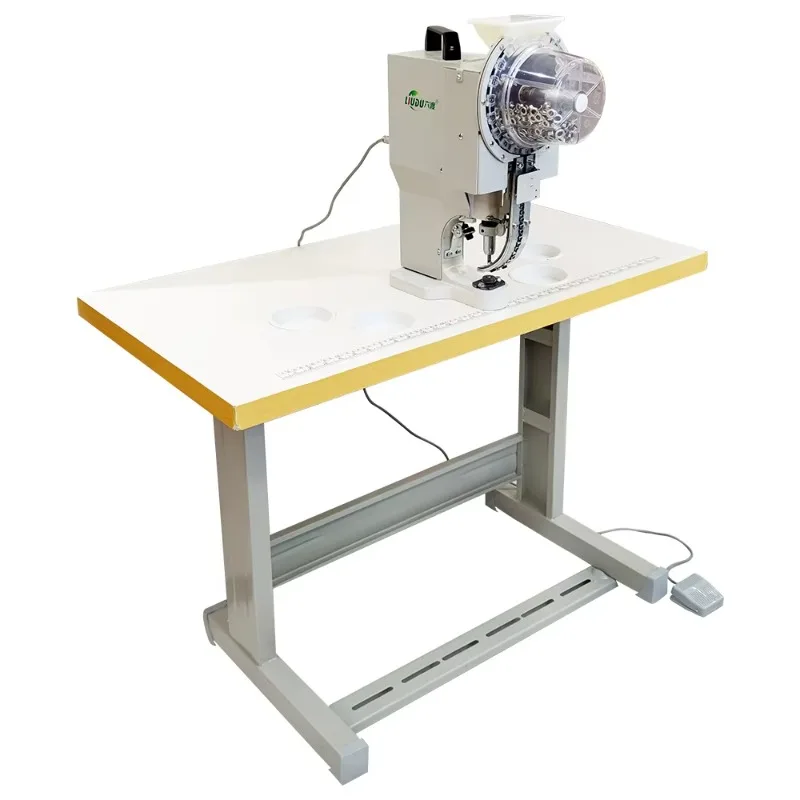 LD750A 5mm 6mm 8mm 10mm 12mm Electric Automatic Grommet Machine Eyelet Machine Hole Punching Machine with 1000 Pcs Eyelets