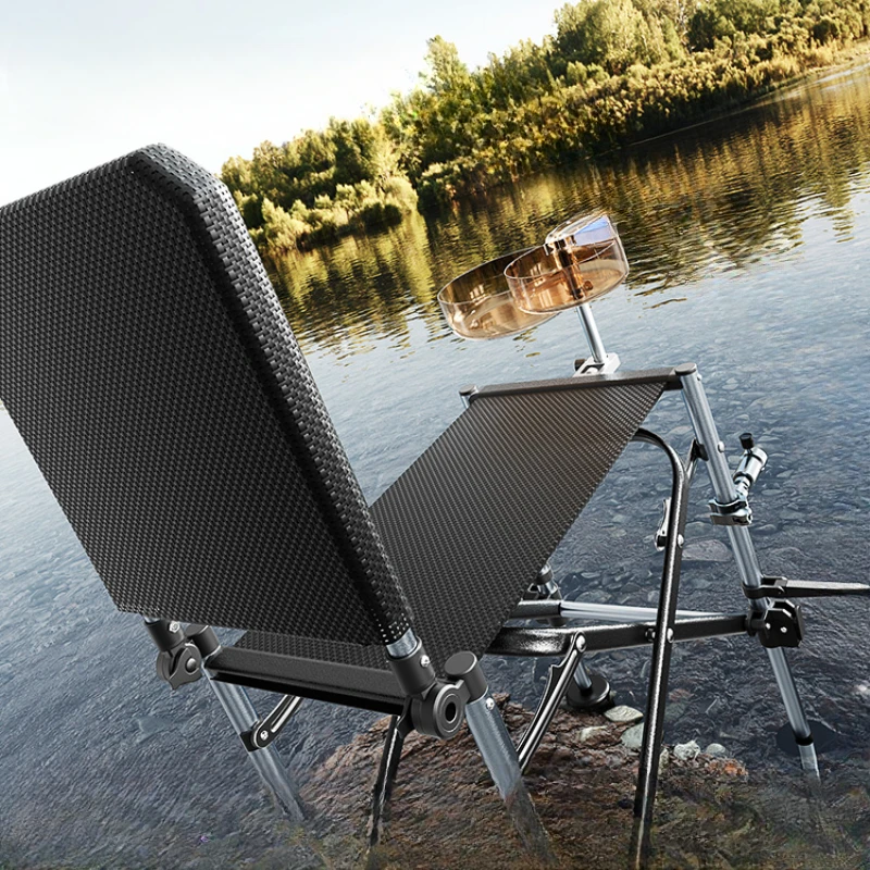 Multi functional fishing chair, portable and foldable, ultra light fishing stool,