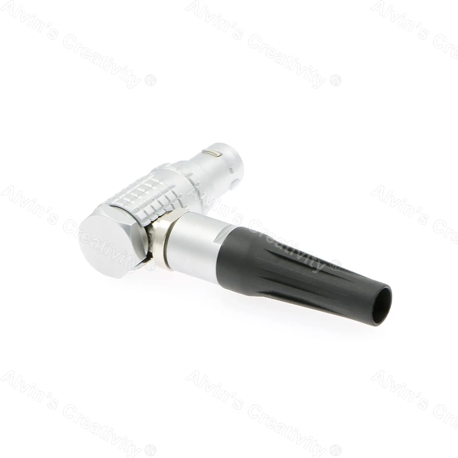 

Alvins FHJ 6 Pin Right Angle Connector, Circular Push-Pull Aviation Connector Female Plug for RED Epic&Scarlet