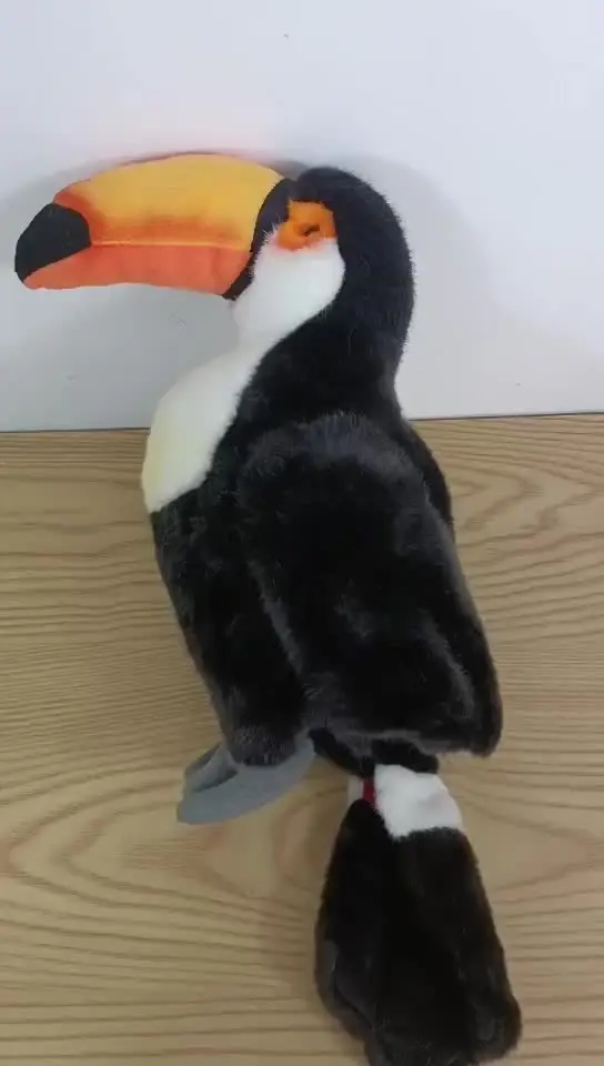 面白い] Zoo 45cm シミュレーションリアルなオオハシぬいぐるみソフト