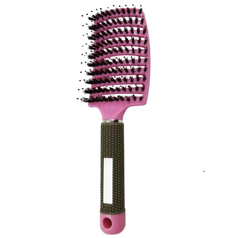 Hair Brush Scalp Massage Comb Hairbrush Bristle&Nylon Women Wet Curly Hair Brush for Salon Hairdressing Styling Tools