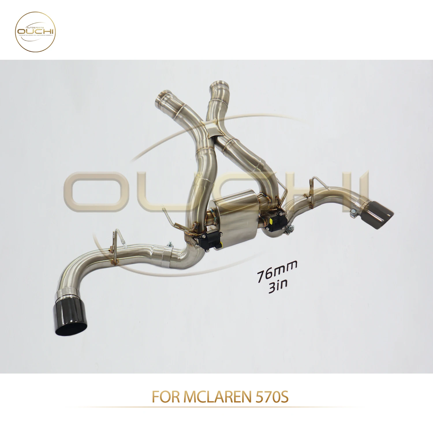 

Выхлопная система OUCHI Performance Racing для McLaren 570S: агрессивный звук, глубокий и громкий, нержавеющая сталь, простая установка