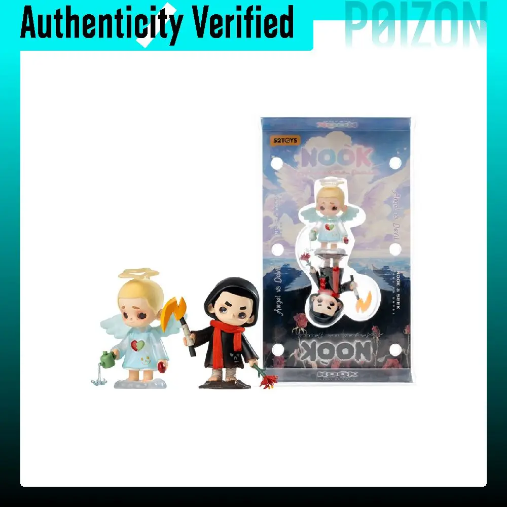 52TOYS NOOK&SEEK 100% Limited, Angel And Demon Blister Packs 6958985051835