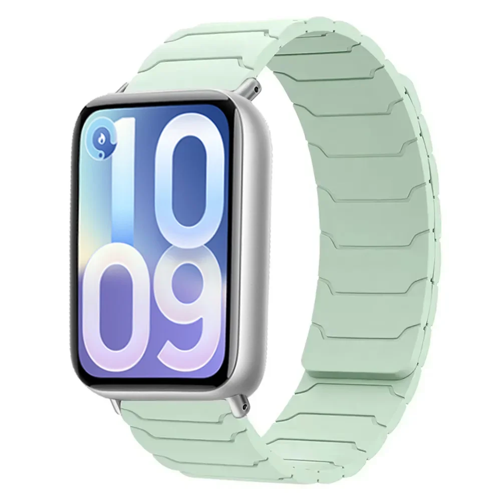 Magnetisches Silikonarmband für Xiaomi Mi Band 10 Pro/9 Pro/8 Pro, austauschbares Armband für Redmi Watch 6/5/4 Smartwatch. – Detail 10
