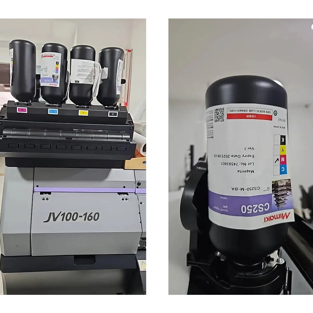 1000ML / 1Liter CS250 CS 250 disposable Ink Bottle Chip for Mimaki JV100-160 JV100 160