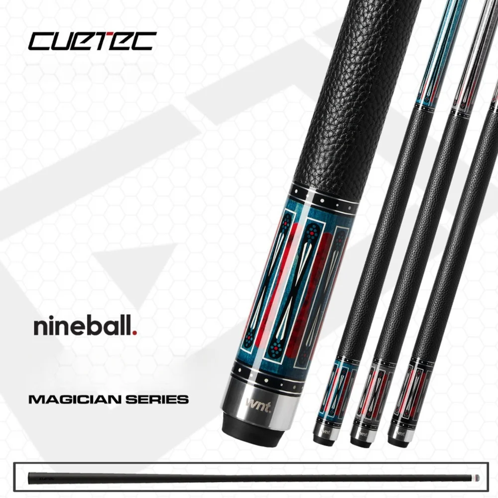 

Cuetec 58Inch Magician Carbon Cynergy Billiard Pool Cue Stick 11.8/12.5mm