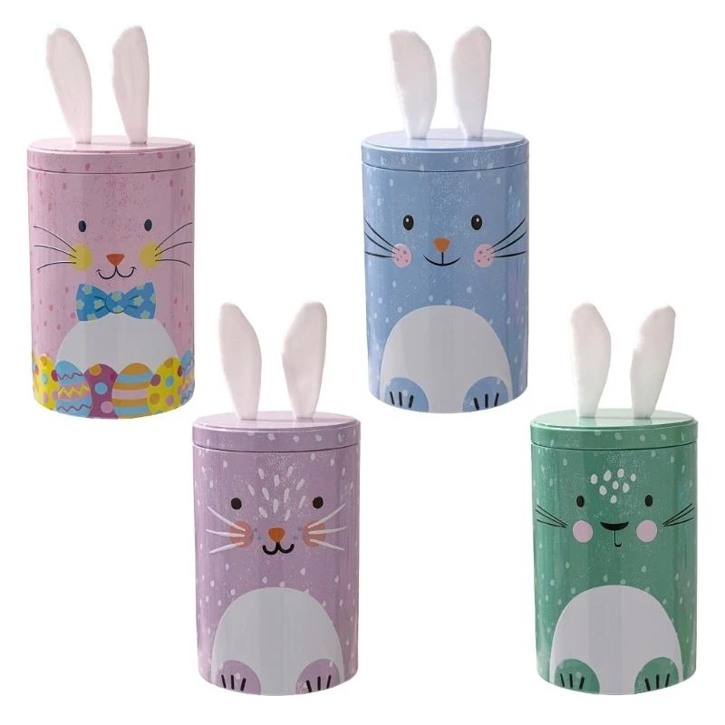 

Easters Box Gift Boxes Metal Treat Candy Box Easters Celebration Box