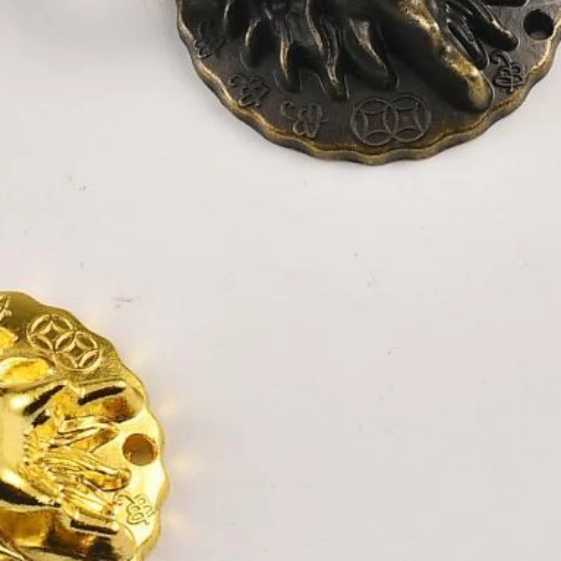 Chinese Style Antique Drawer Pull Handle Zinc Alloy Lion Head Small Size for Cabinet Closet Vintage Home Decoration