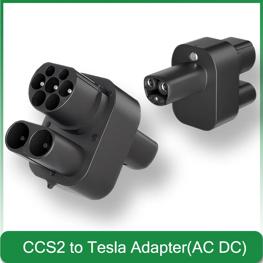 Combo 2 CCS2 to Tesla DC AC ev charger Adapter Electric vehicle car 200A evse connector accessories