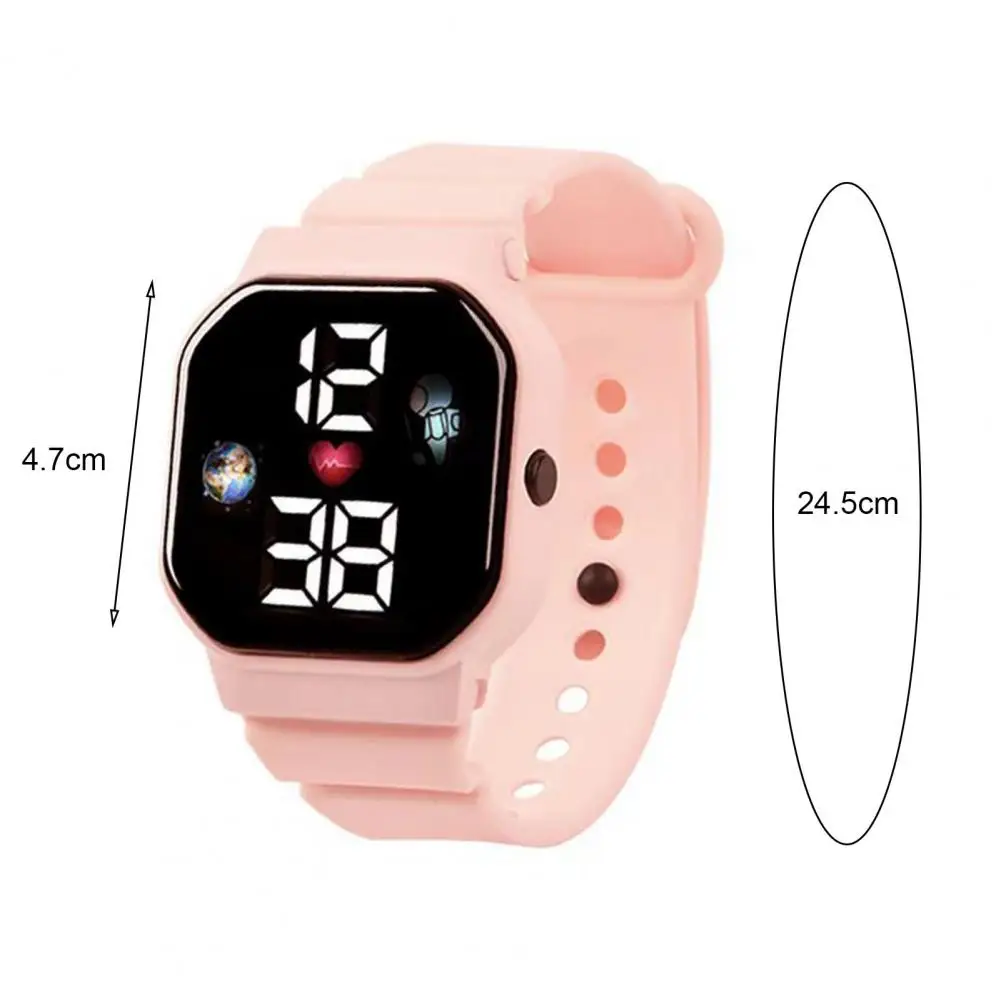 Montre électronique intelligente pour enfants, montre-bracelet numérique LED, bracelet étanche, cadeau d'anniversaire pour enfants, garçon, fille, 2023